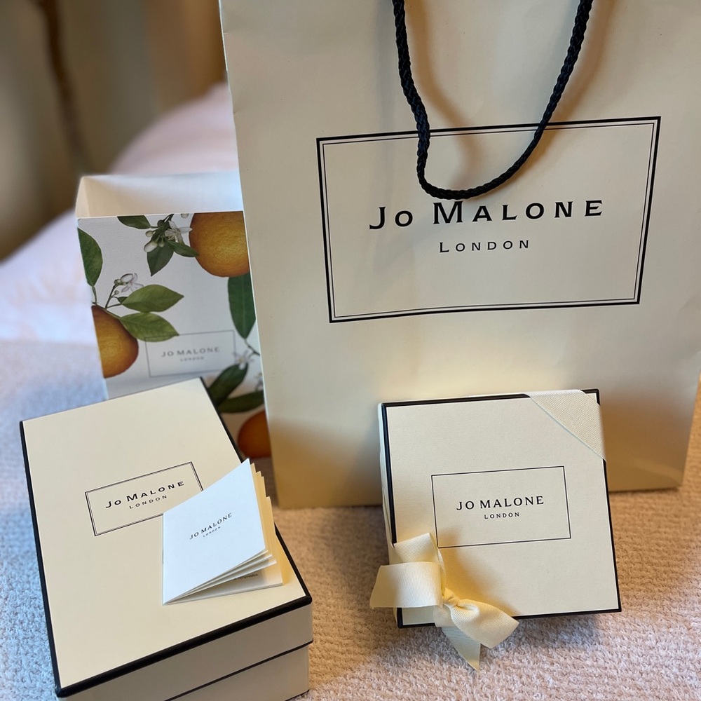 Jo Malone 3  boxes and 1 Large bag